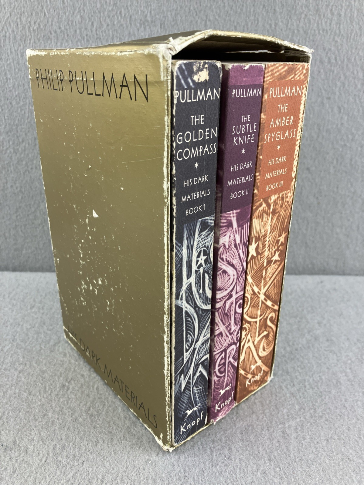His Dark Materials 2002 Phillip Pullman, Trade Paperback, Good Rare Box Set