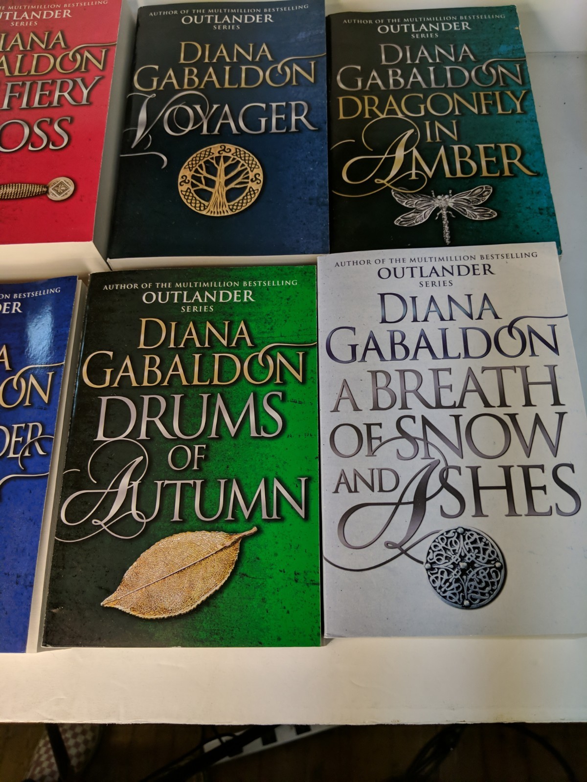 Diana Gabaldon Collection Outlander Series 8 Books Collection Paperback Set