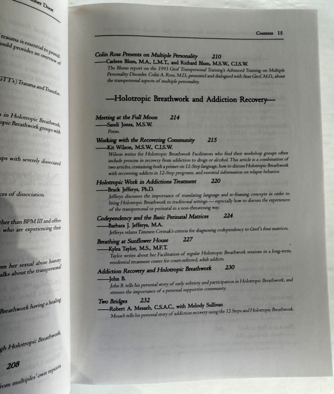 Exploring Holotropic Breathwork – Edited by Kylea Taylor 2003 – English C147