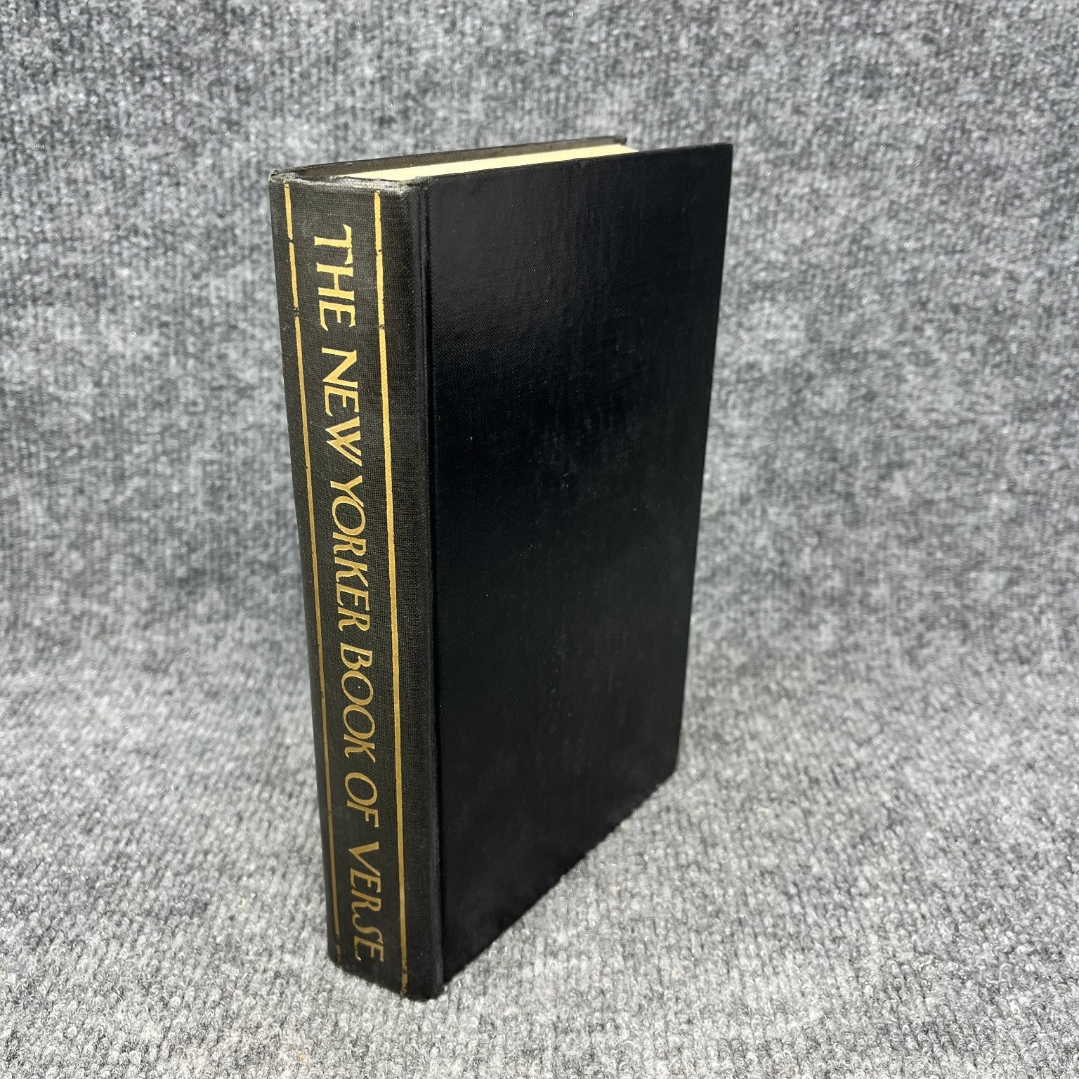 New Yorker Book of Verse Anthology 1935 Second Printing Poetry Harcourt Brace