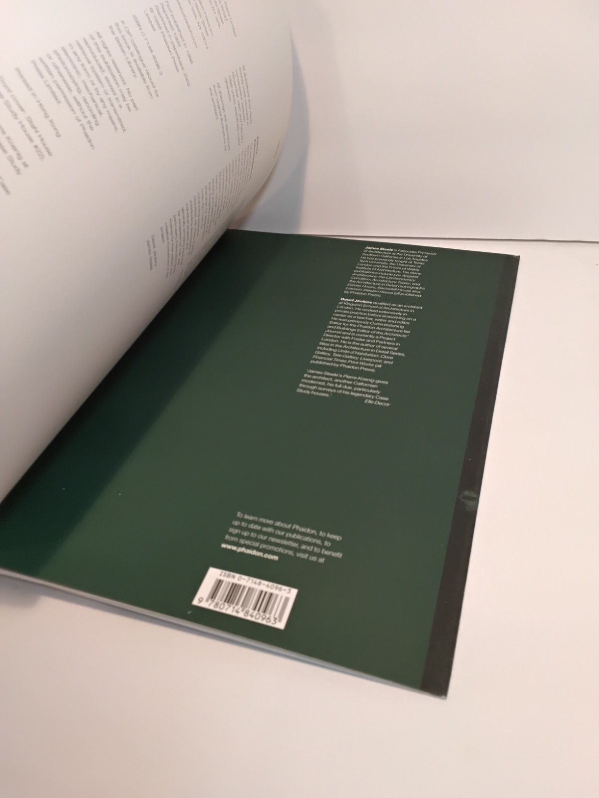 Pierre Koenig by James Steele & David Jenkins (2002 Phaidon) – Paperback ~ NEW