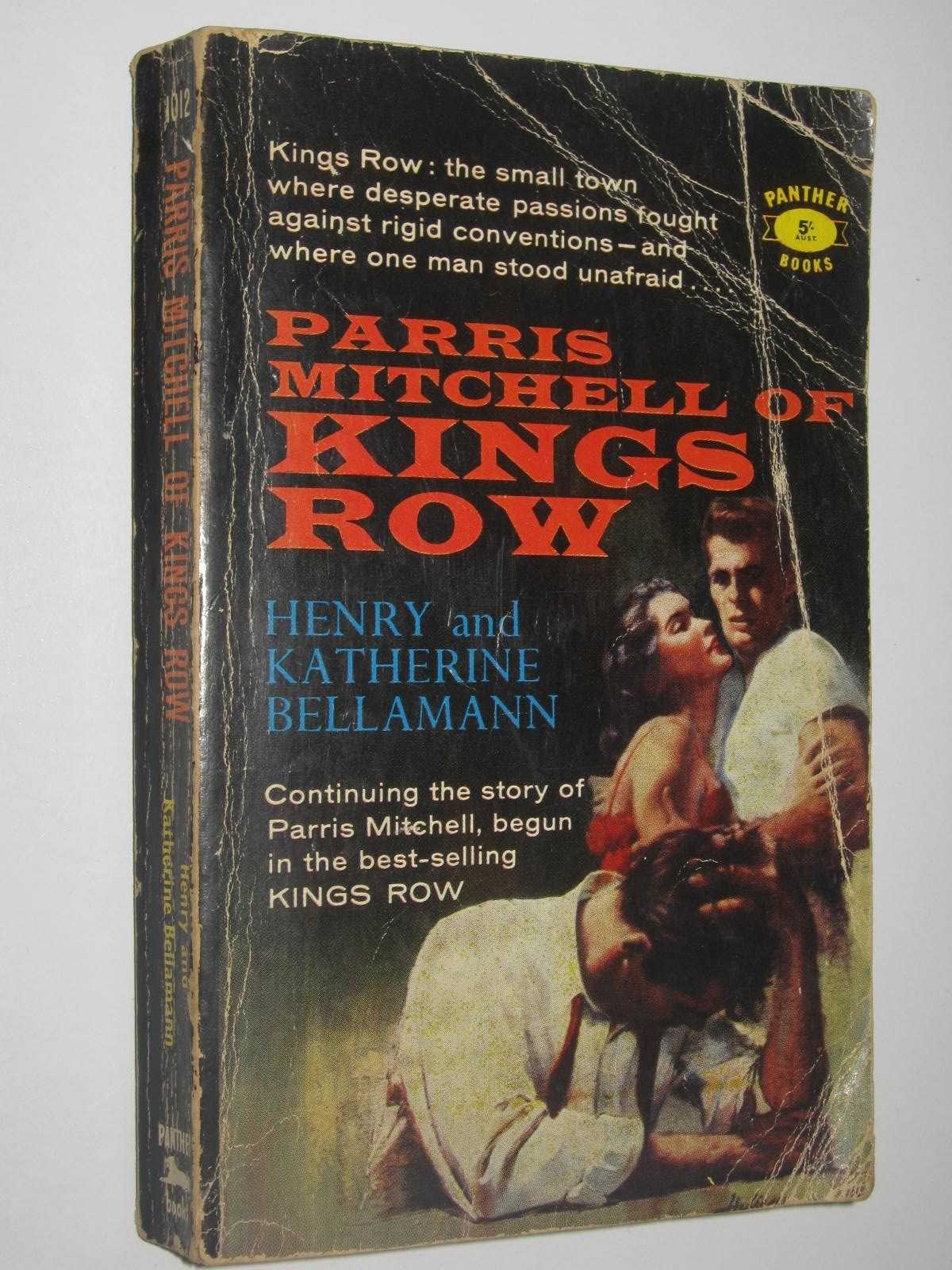 Parris Mitchell of Kings Row by Henry Bellamann Medium PB Panther Reprint