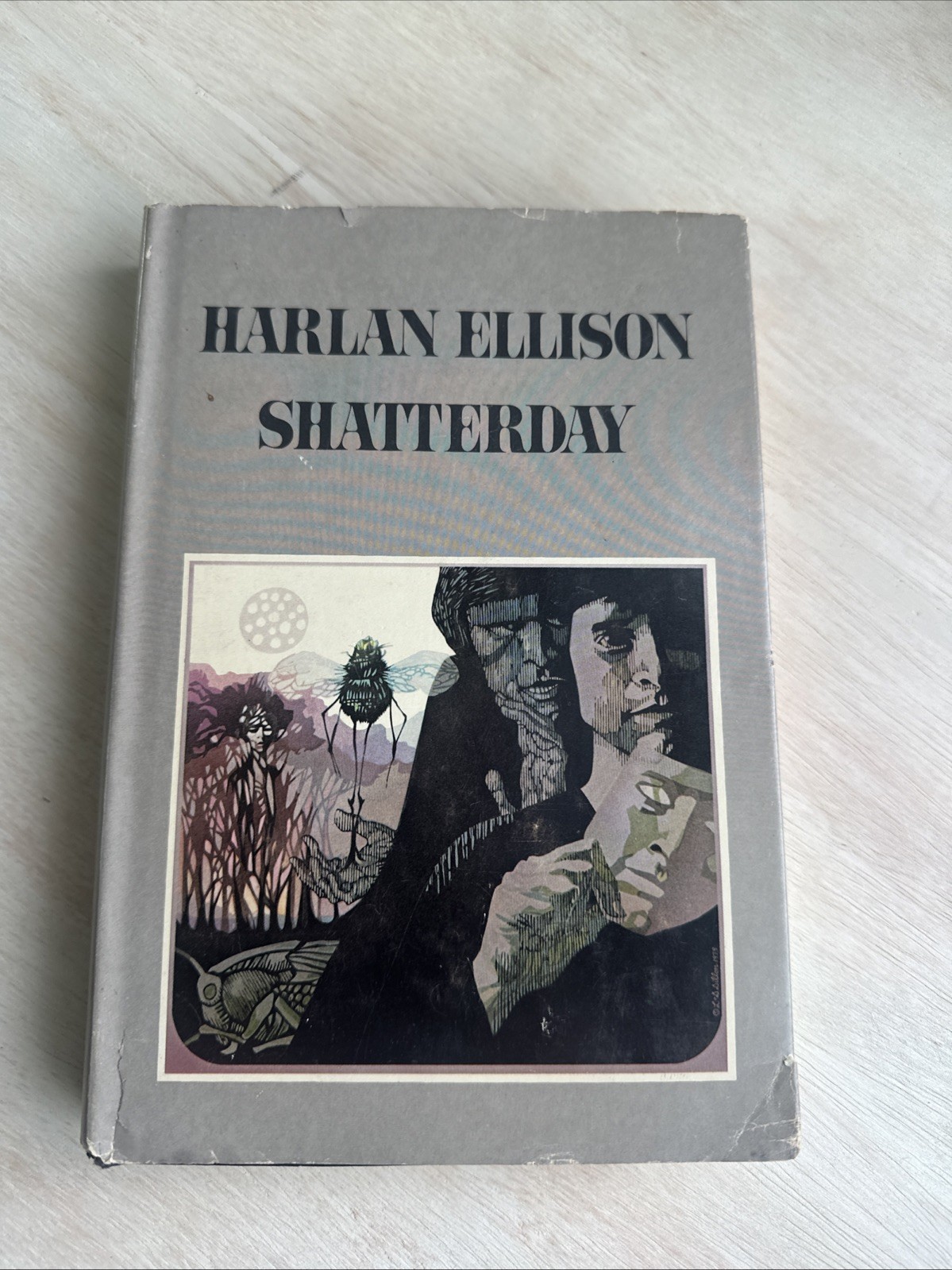 Shatterday by Harlan Ellison 1980 HCDJ BCE
