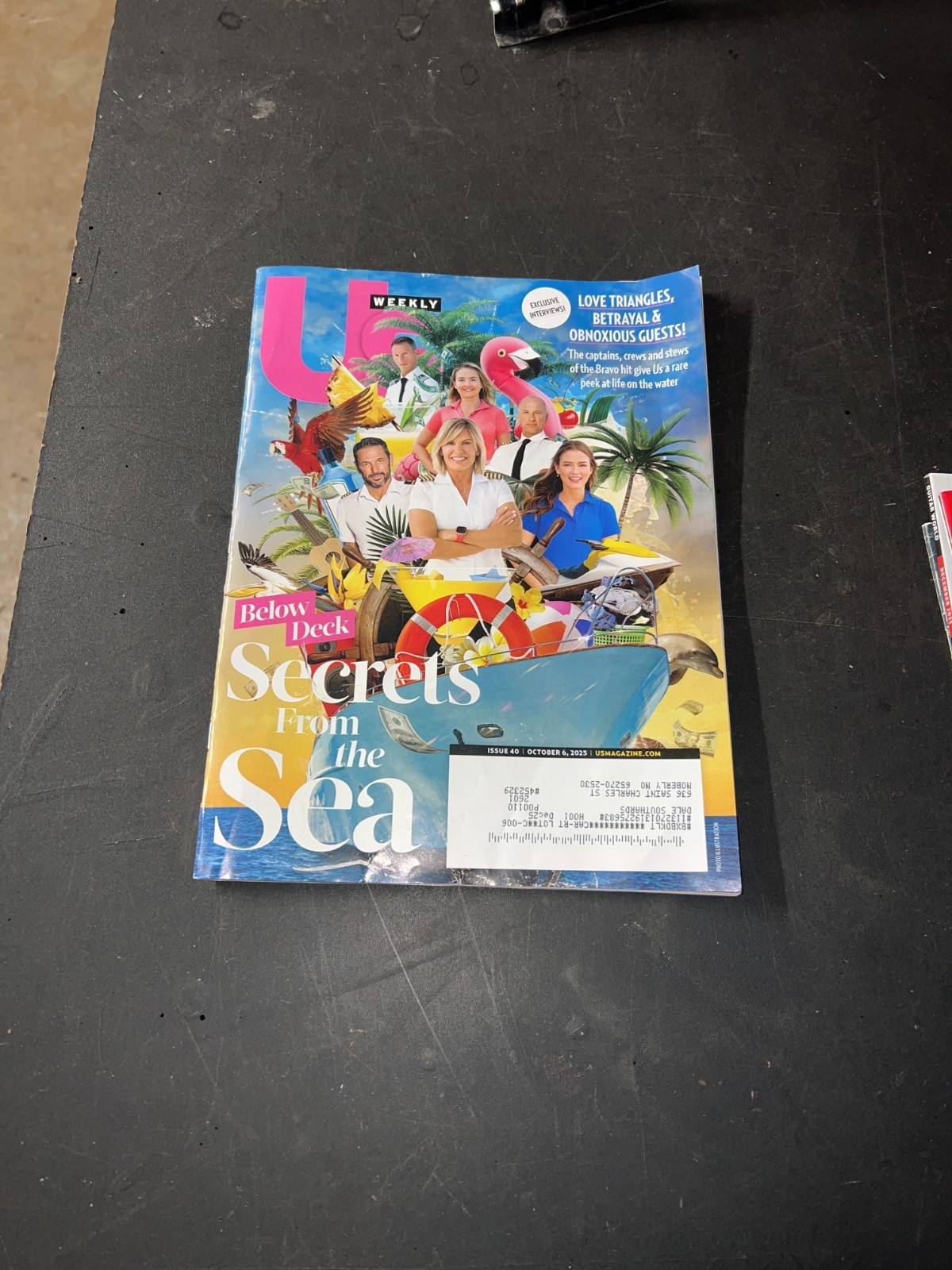 US Weekly Magazine October 6 2025 Below Deck – Secrets of the Sea Cover