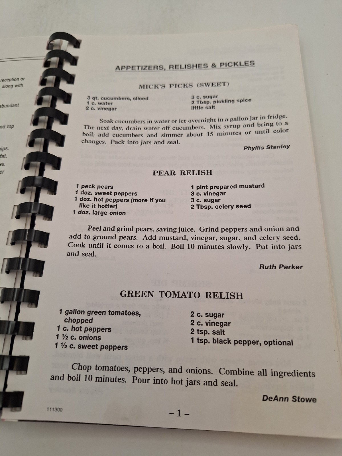 Avery High School Class of 2003 Cookbook ~ Avery, Texas