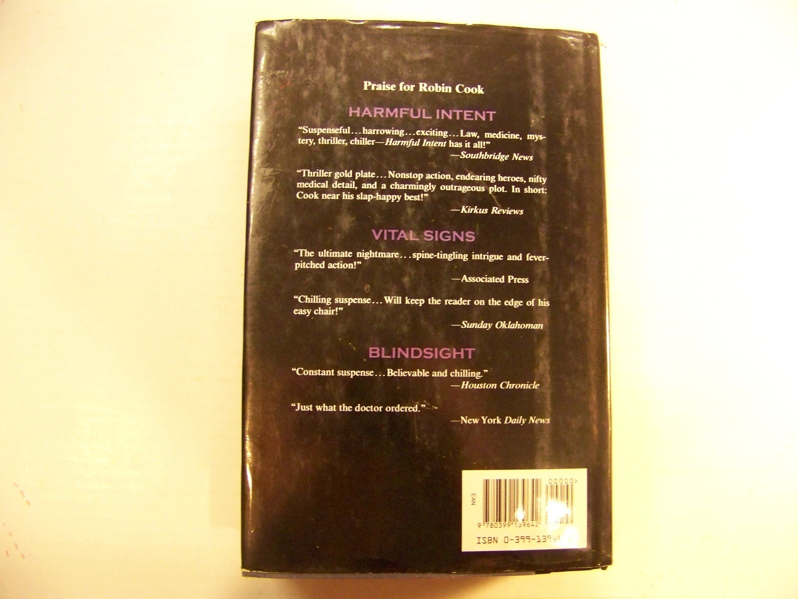 THREE COMPLETE NOVELS by Robin Cook Like New, HC, DJ [ Free H&S ]