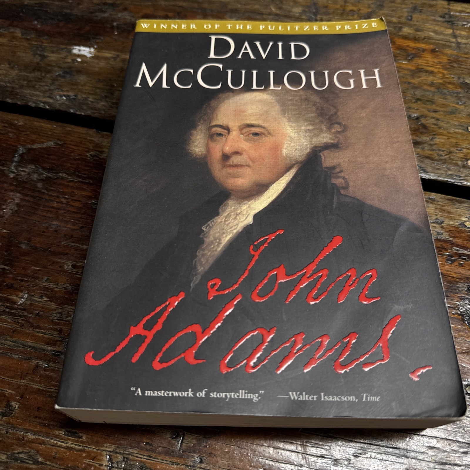 John Adams by David McCullough (2002, Trade Paperback)