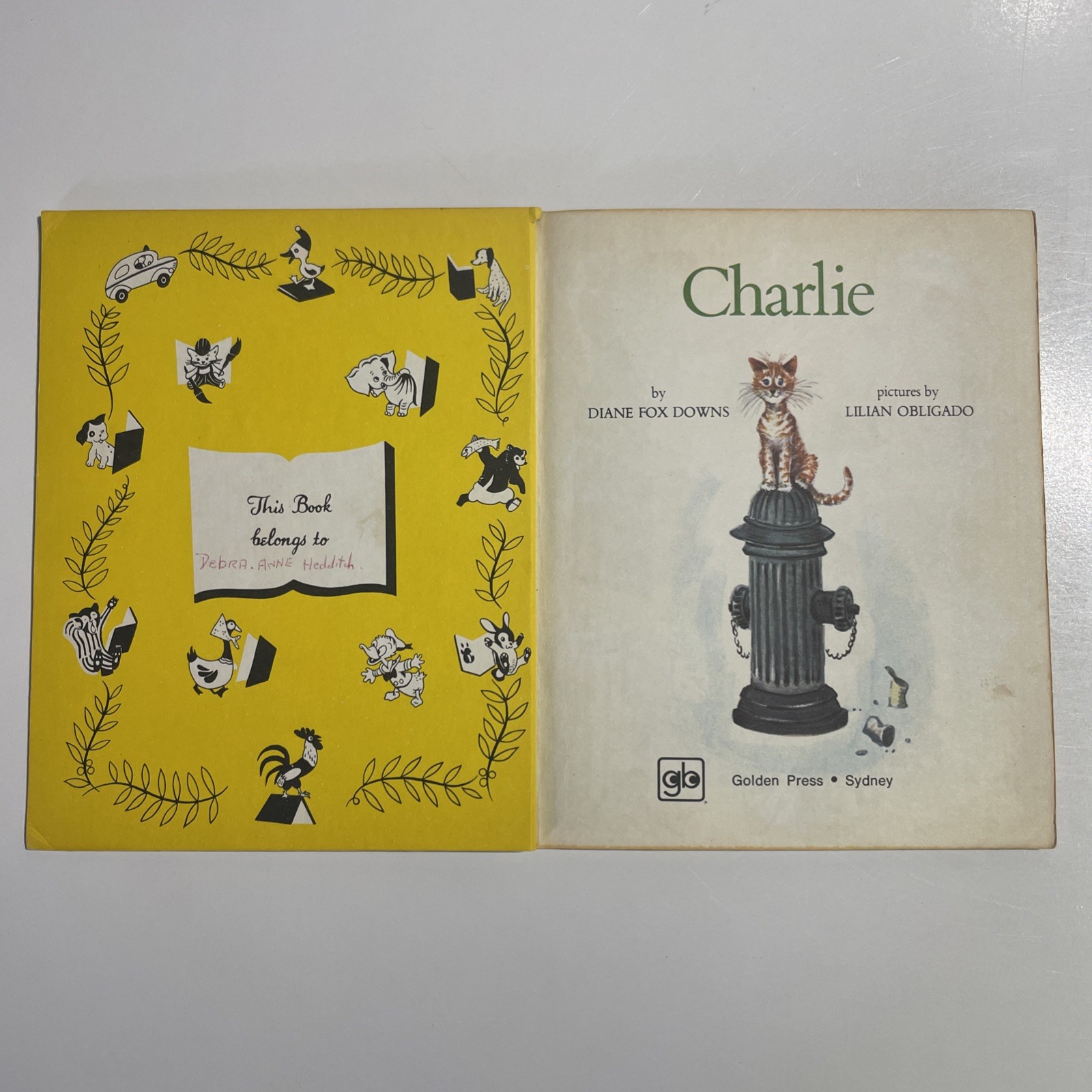 Charlie Little Golden Book 1973, #406 Hardcover