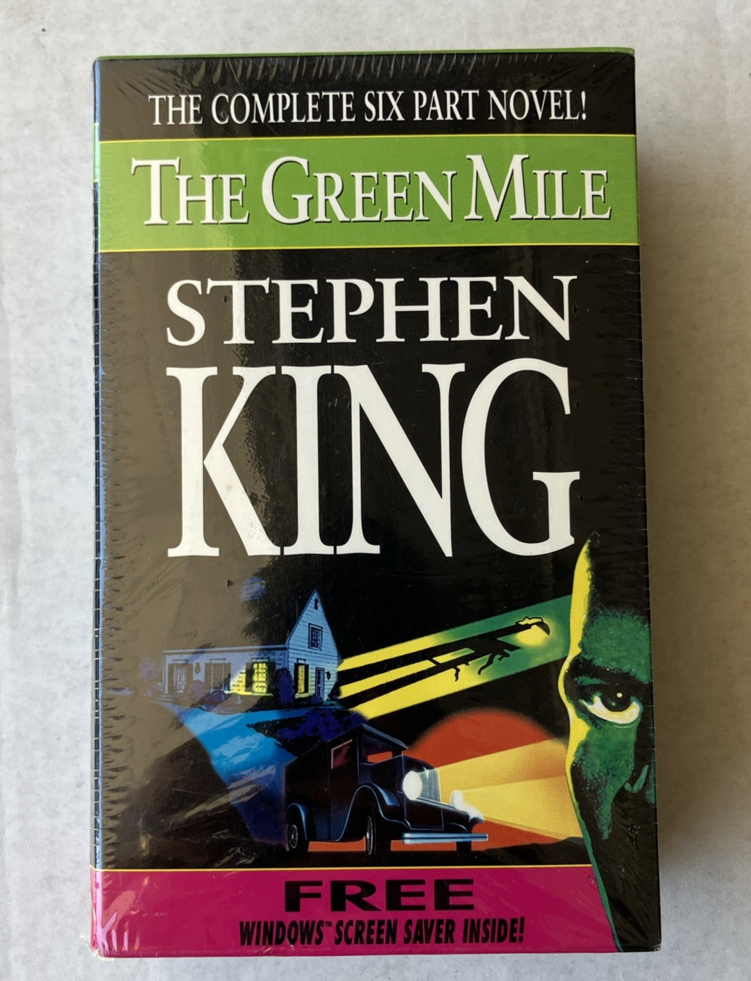 The Green Mile Stephen King 1996 Complete Six Part Novel Box Sealed Set Signet