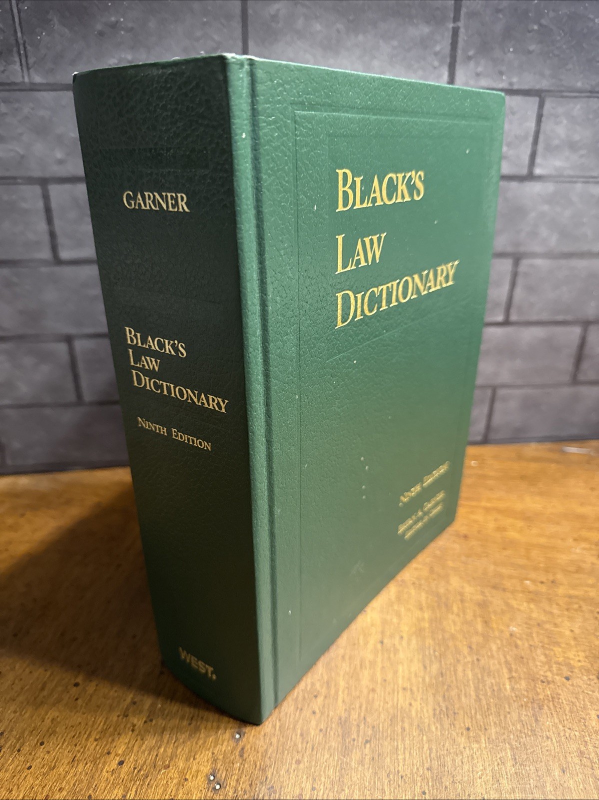 Black’s Law Dictionary, Standard Ninth Edition by Bryan A. Garner Hardcover