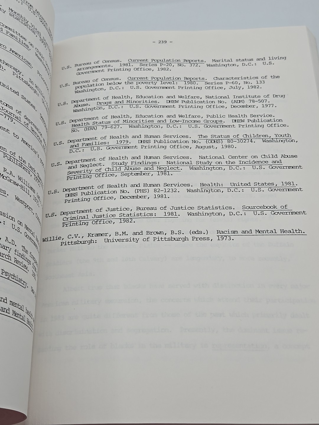 THE STATE OF BLACK AMERICA 1983: By National Urban League PB 390 Pages VHTF