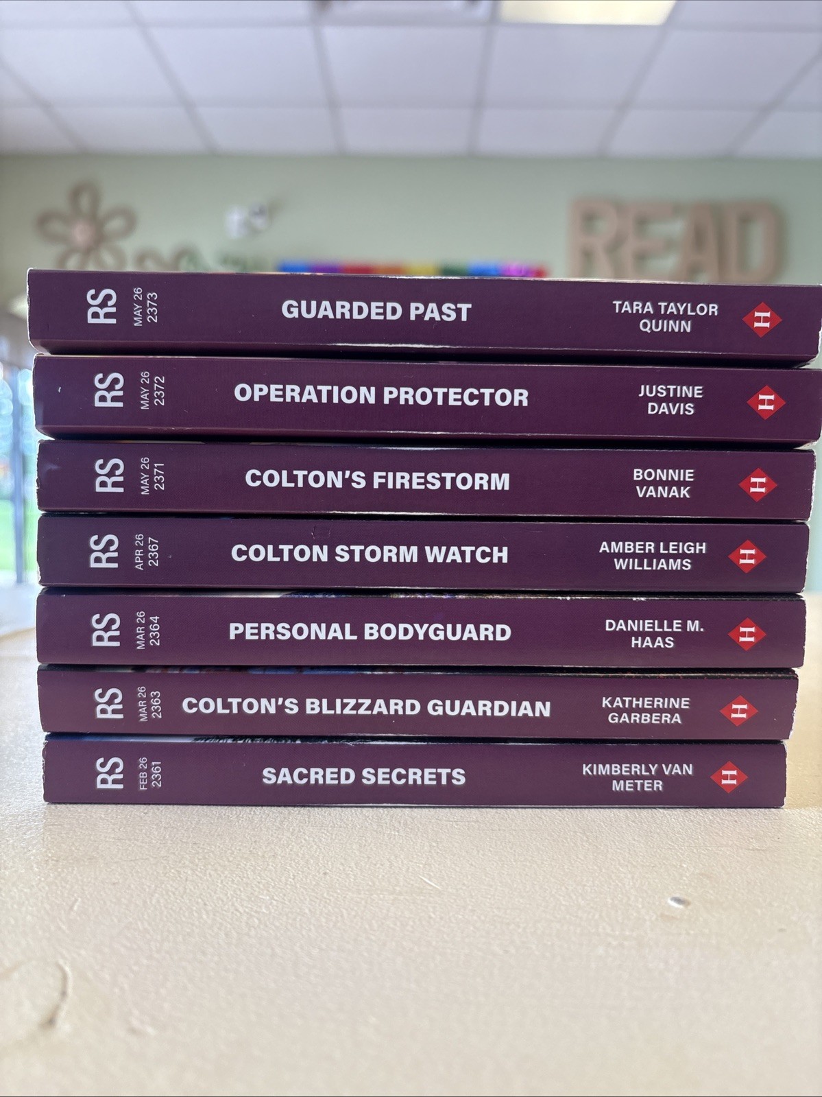 Lot Of 7 Harlequin Romantic Suspense February To May, 2026.