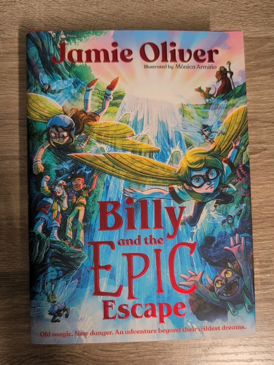 New 2024 Jamie Oliver ‘Billy and the Epic Escape (Hardback) Book IN HAND- RARE