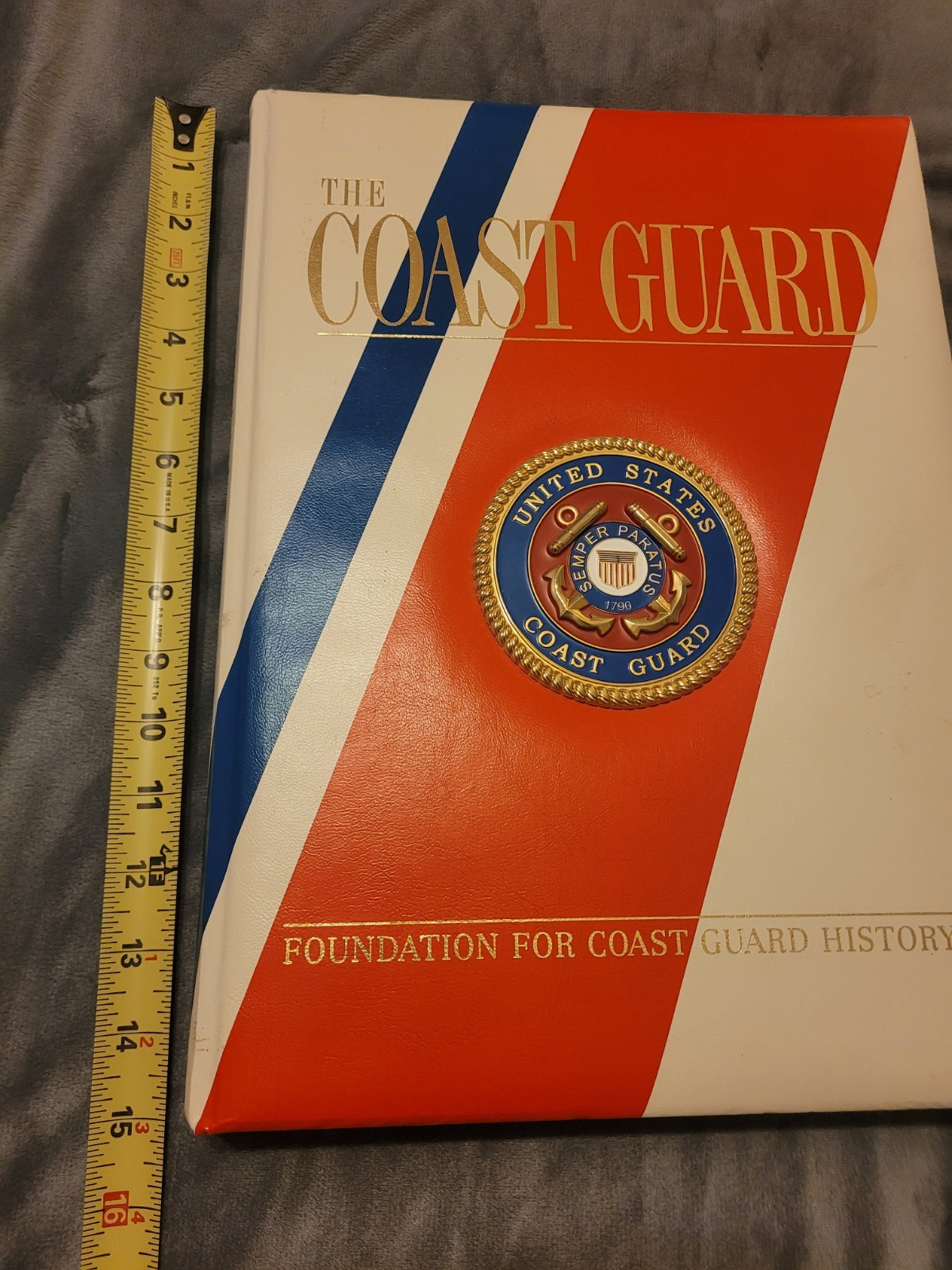 The Coast Guard: Foundation For Coast Guard History Book Raised Seal – Tom Beard