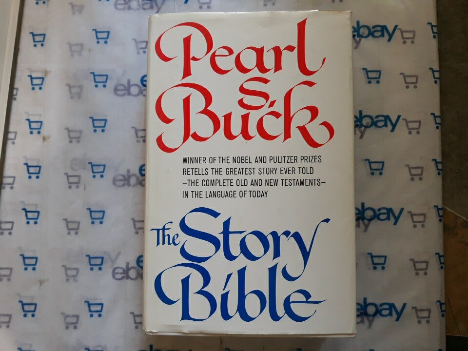 Vintage 1971 The Story Bible by Pearl S. Buck Hardcover w/ Dust Jacket Religious