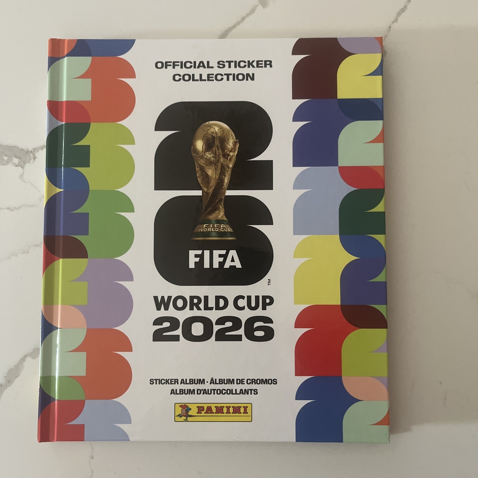 2026 Panini FIFA World Cup Sticker Album – Hardcover IN HAND FREE SHIP
