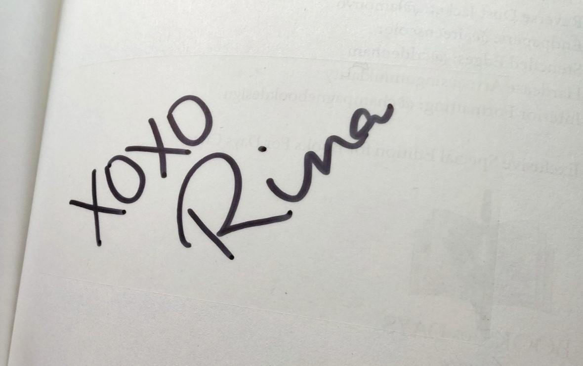 God of Wrath and God of Ruin by Rina Kent Books for Days Signed Exclusive Ed. HC