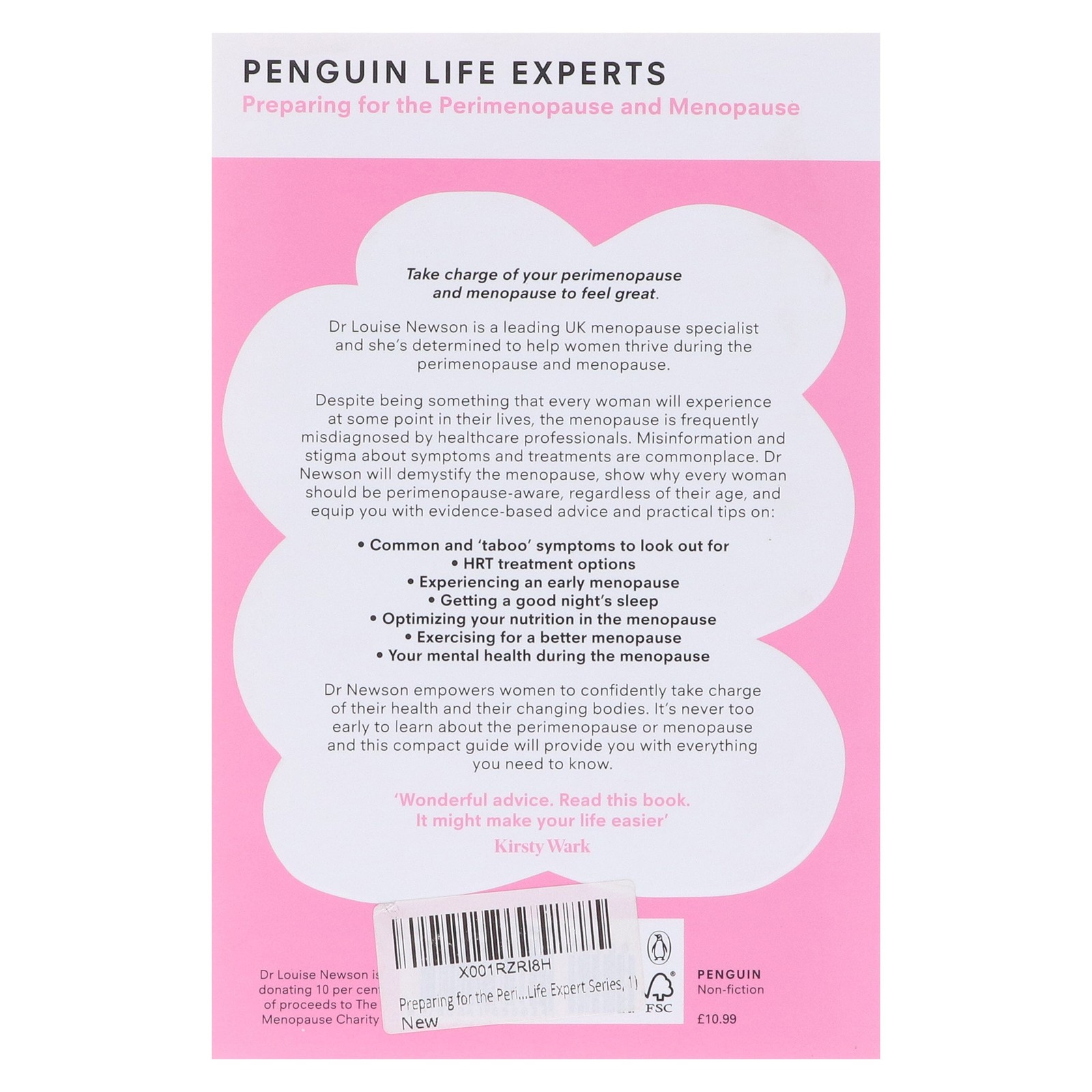 Preparing for the Perimenopause and Menopause by Dr Louise Newson – PB