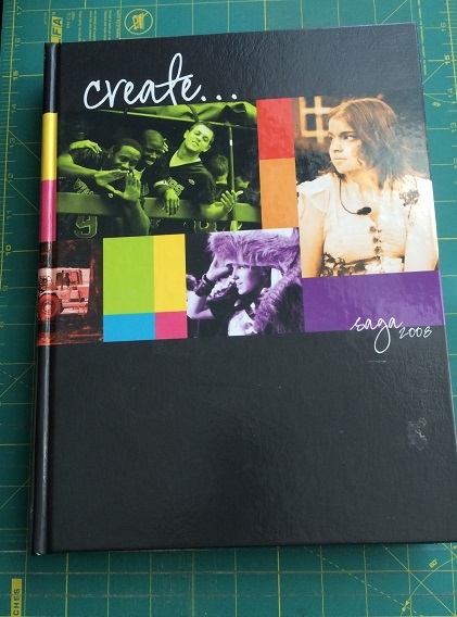 2008 SHAWNEE MISSION WEST “SAGA” HS YEARBOOK, 9 X 12.5 IN HARDBACK., KANSAS