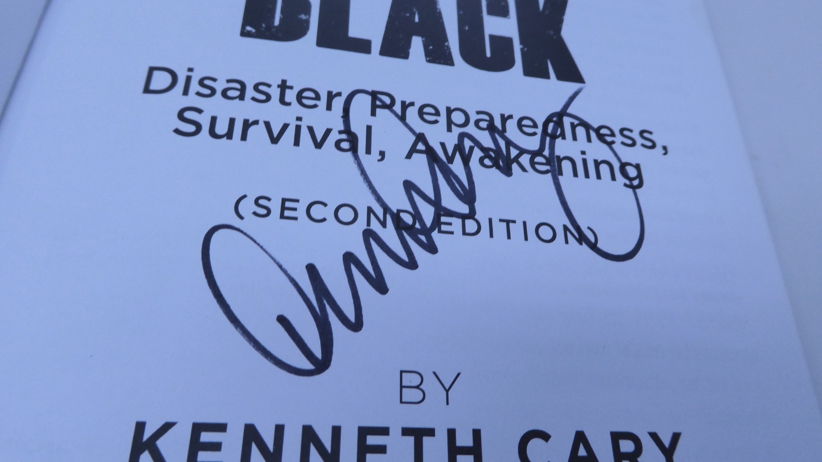 *SIGNED* Lamp Black: Second Edition by Kenneth Cary (Paperback, 2014) Gatekeeper