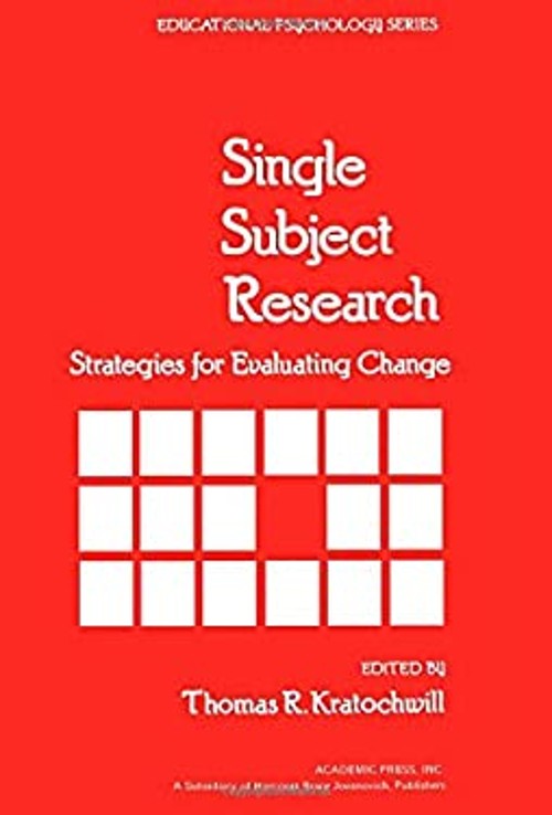 Strategies to Evaluate Changes in the Single Subject Hardcover