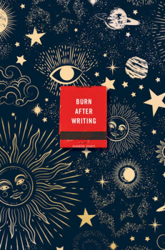 Burn After Writing (Celestial) – Paperback By Jones, Sharon – VERY GOOD