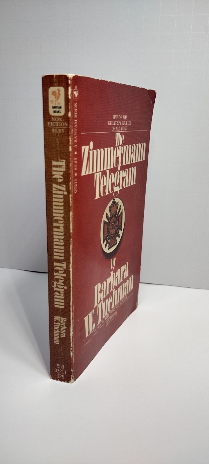 THE ZIMMERMANN TELEGRAM Barbara Tuchman HC Illus. 1971 edition vgc Macmillan