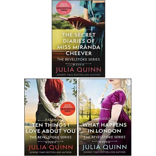 Tom Thorne Novels Bevelstoke Series Collection 3 Books Set By Julia Quinn