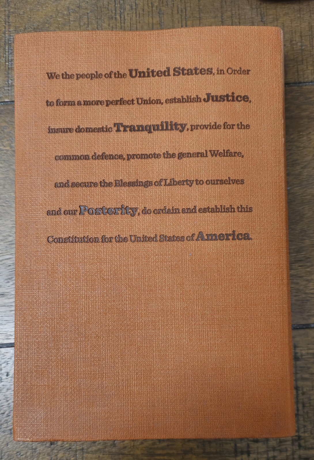 THE U.S. CONSTITUTION AND OTHER KEY AMERICAN WRITING Faux Leather BRAND NEW Book