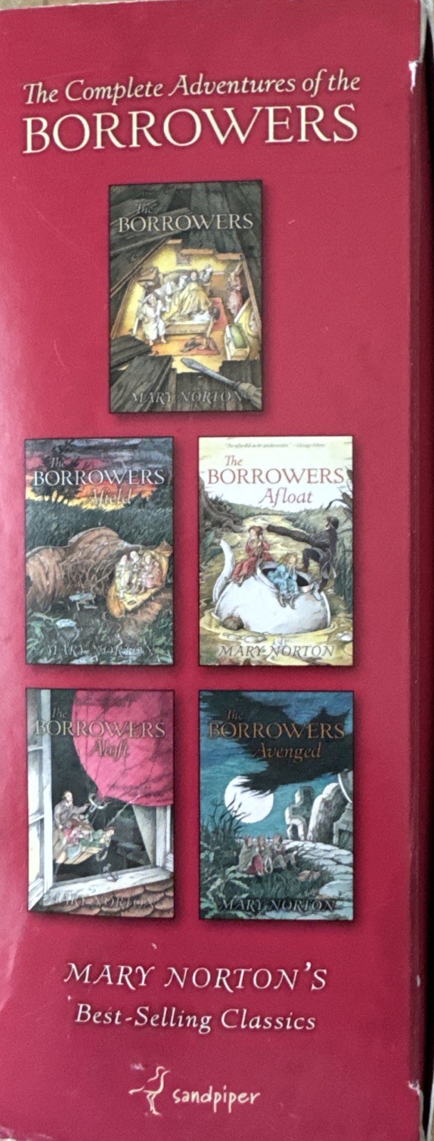 Complete Adventures of the Borrowers 5 Book Paperback Box Set NEW *See Pics*