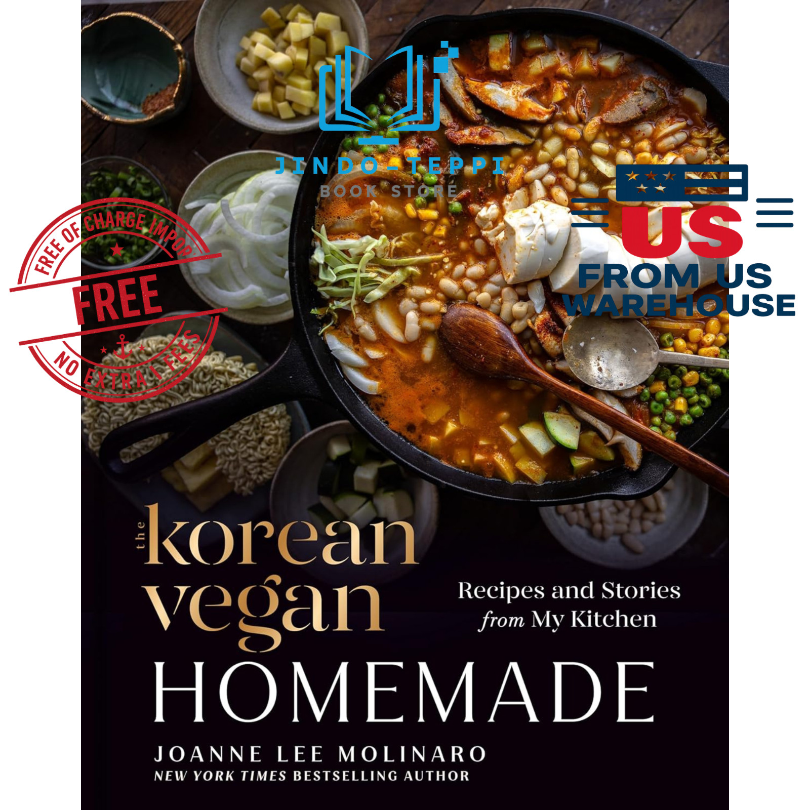 The Korean Vegan Homemade Cookbook HC Joanne Molinaro Korean Recipes