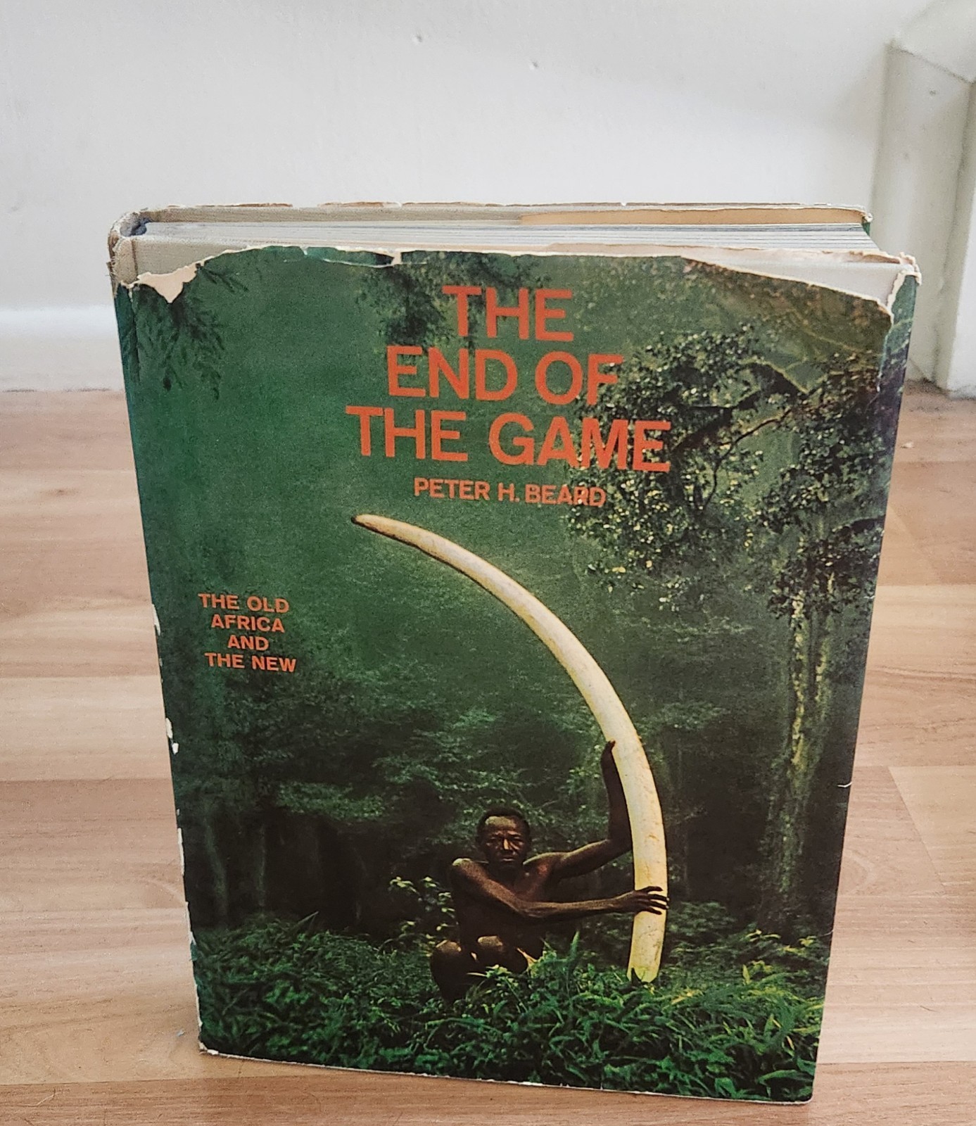 The End of the Game Peter Beard 1st Edition HC Dustjacket ICP Insert Read Detail