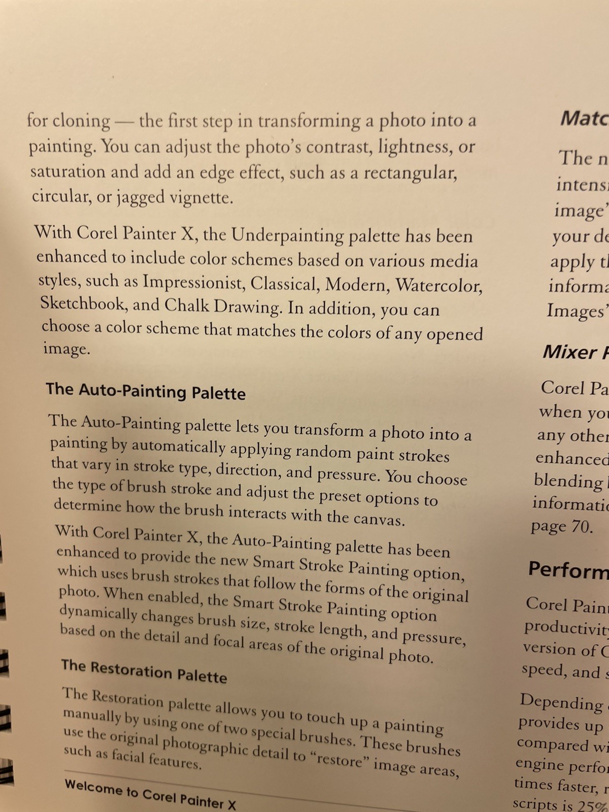 Corel Painter X User Guide Book 2006 Spiral Paperback 315 Pages Digital Painting
