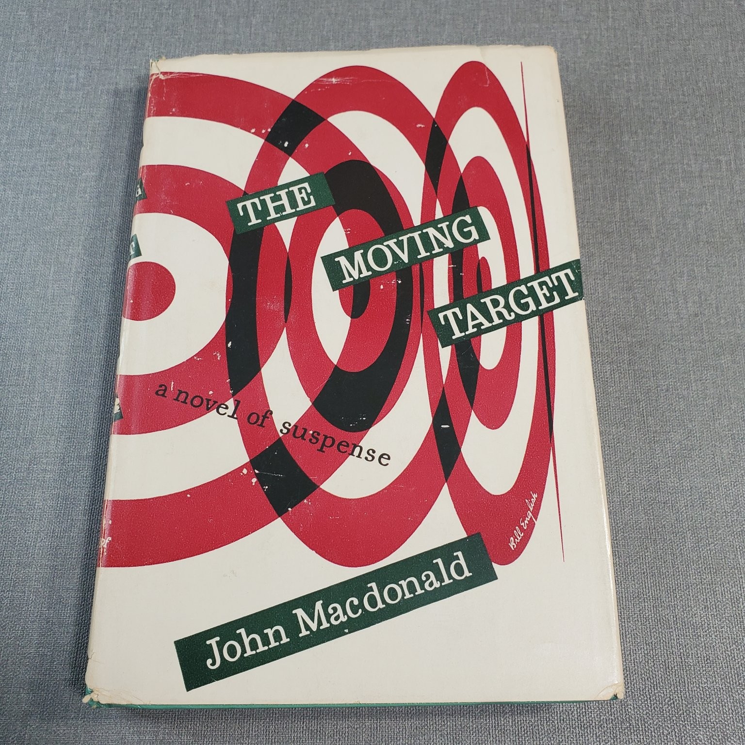 The Moving Target John Macdonald 1949 Book Club Edition Suspense Alfred A. Knopf