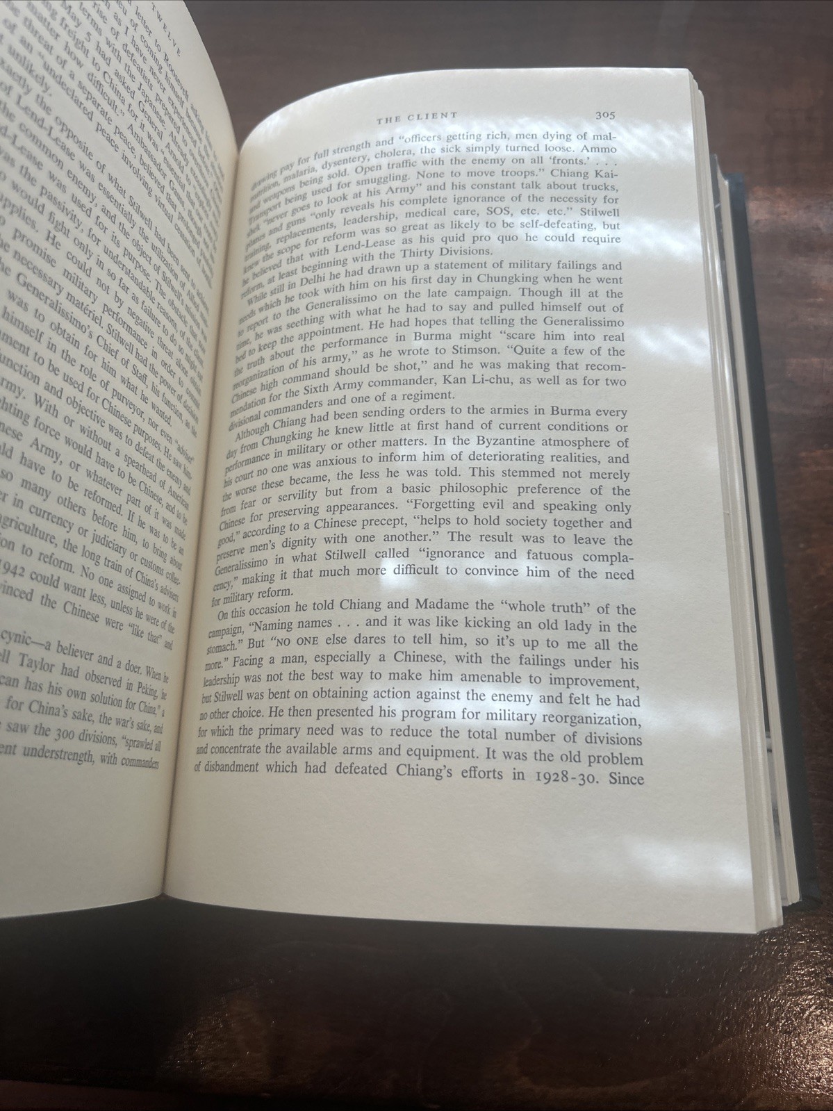 Barbara W. Tuchman Stilwell & American Experience in China 1911-45 HC 1971 1st