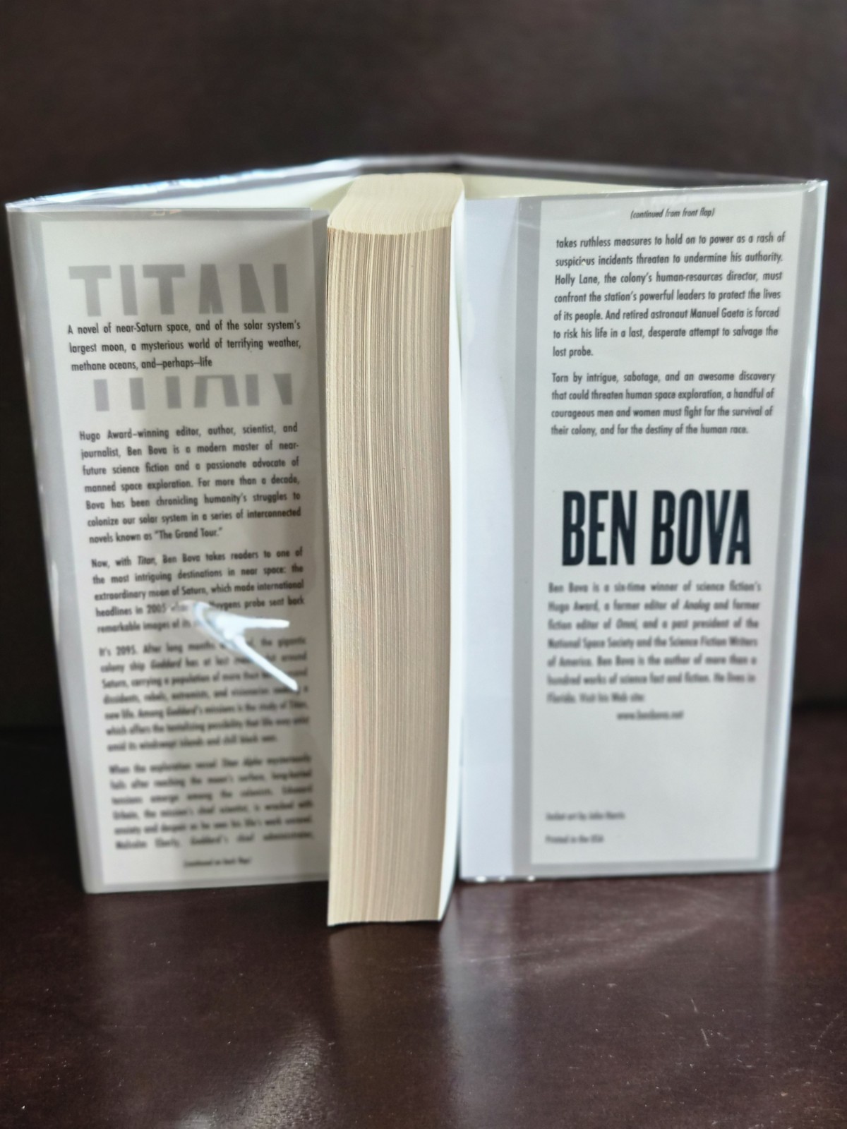 ​Ben Bova GRAND TOUR 3-Book Set VENUS TITAN JUPITER 2000-2006 BCE HCDJ VG+