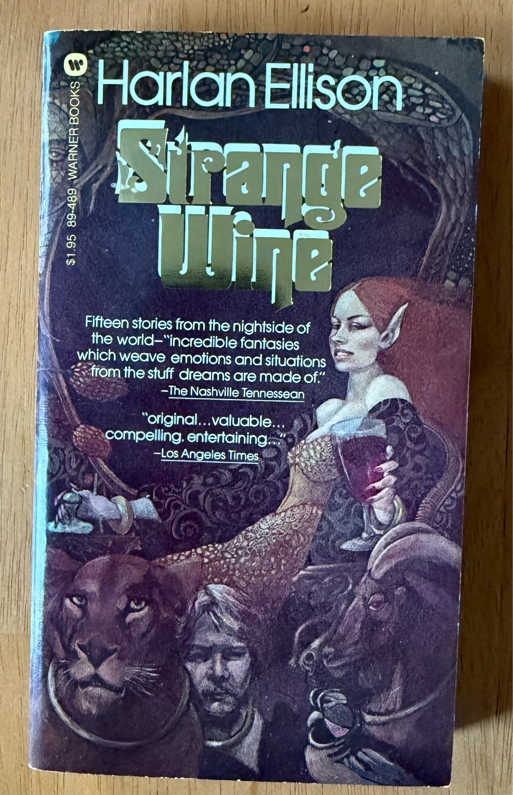 STRANGE WINE by Harlan Ellison – 1979 Warner