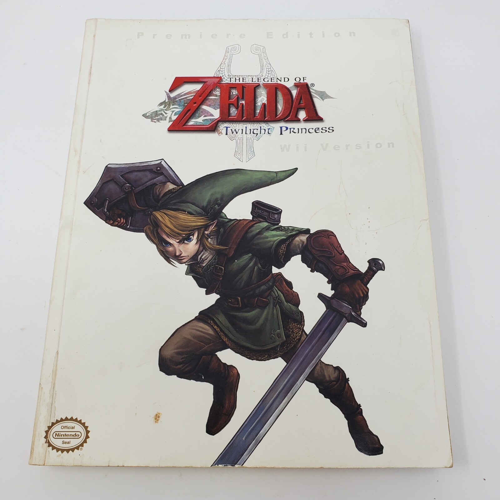 The Legend of Zelda Twilight Princess Premiere Edition Game Manual (Wii Version)