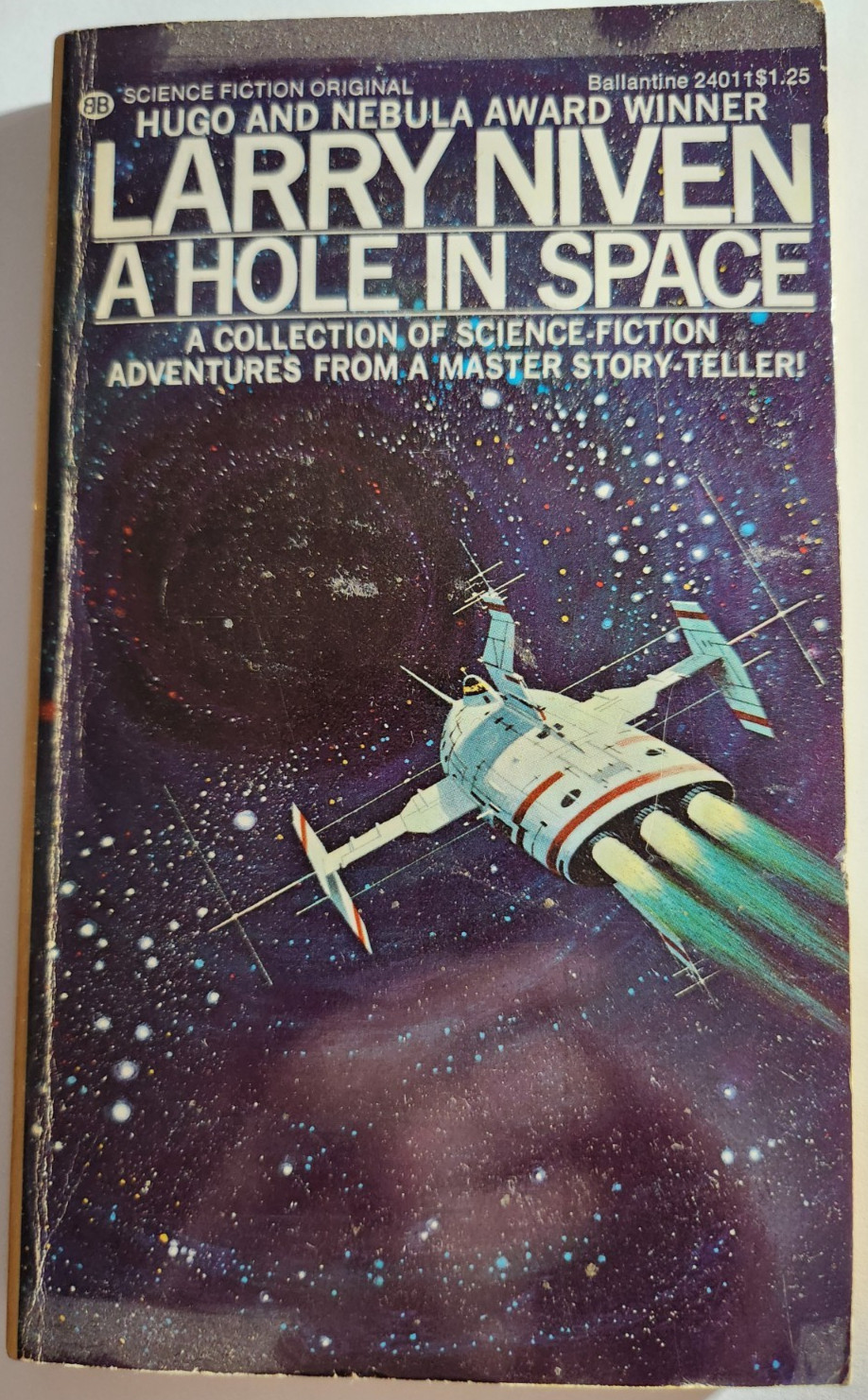 Larry Niven – A Hole in Space – 1974 – Ballantine 24011 – First Edition