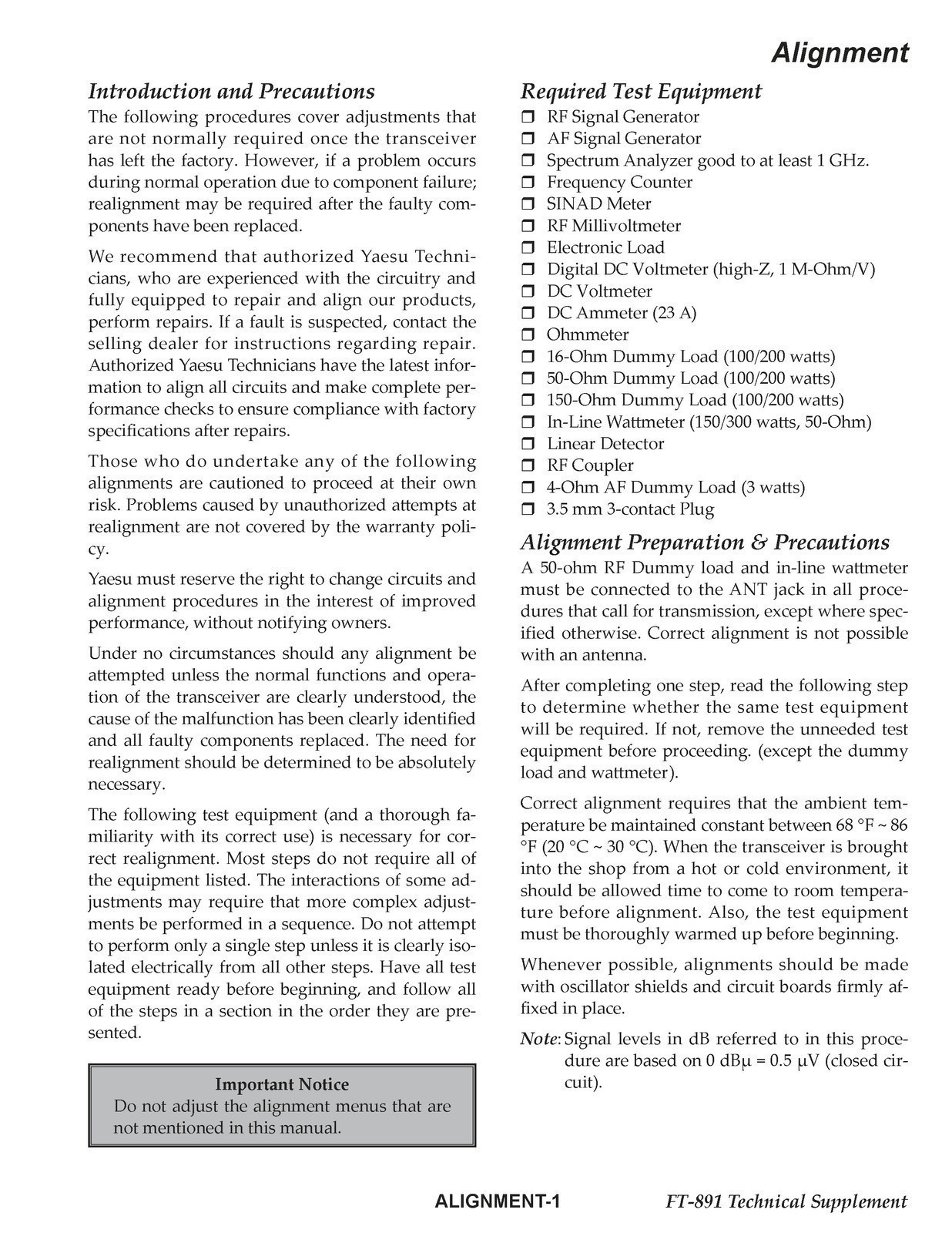 YAESU FT-891 TRANCEIVER TECHNICAL MANUAL LARGE FOLD-OUT PAGES – SECURED