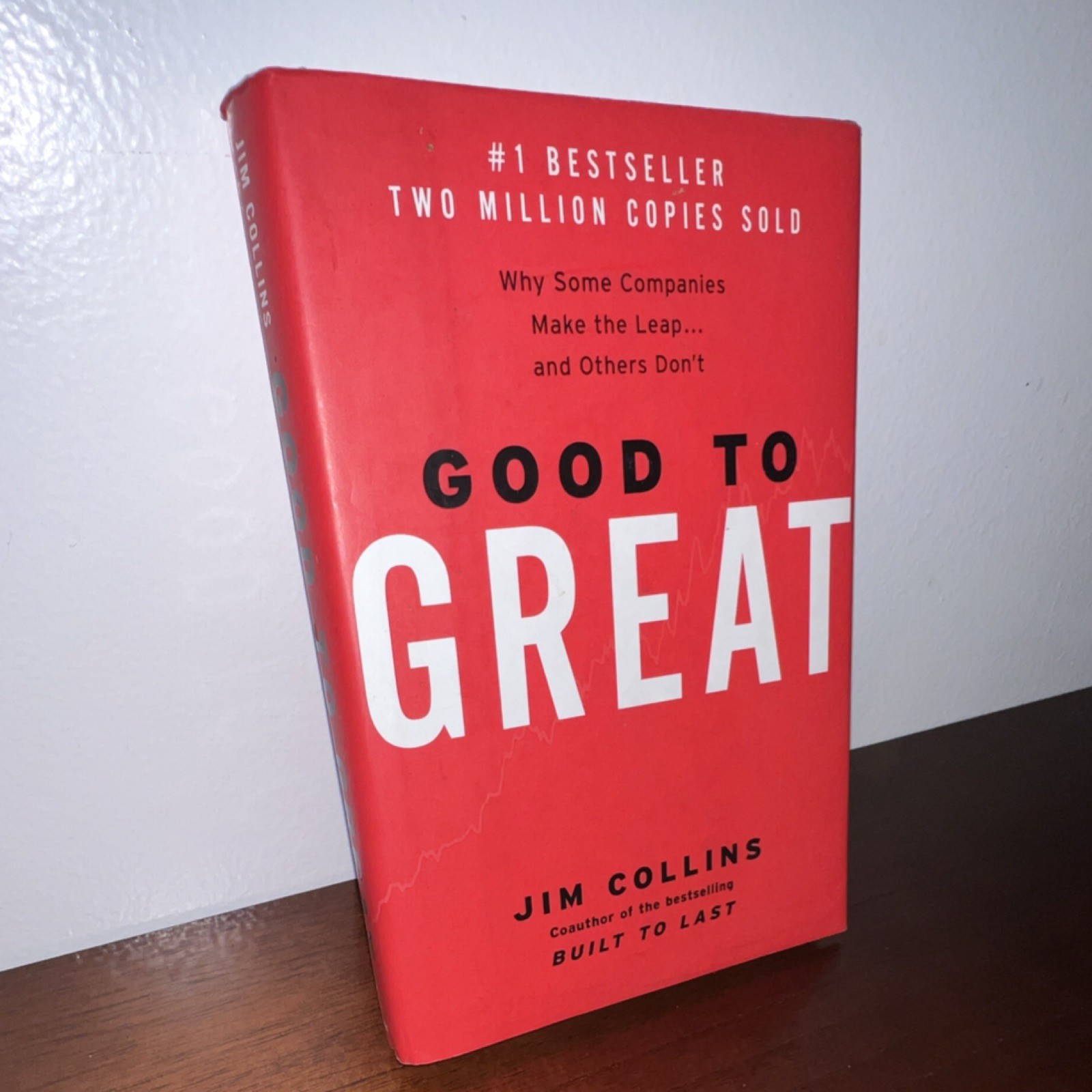 Jim Collins Good to Great Why Some Companies Make the Leap Hardcover 2001