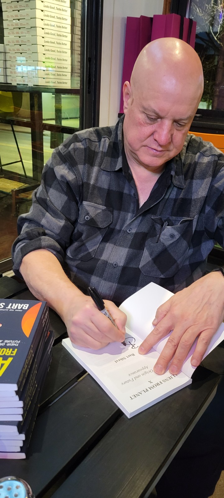 BART SIBREL – AUTOGRAPHED BOOK – “ALIENS FROM PLANET X”