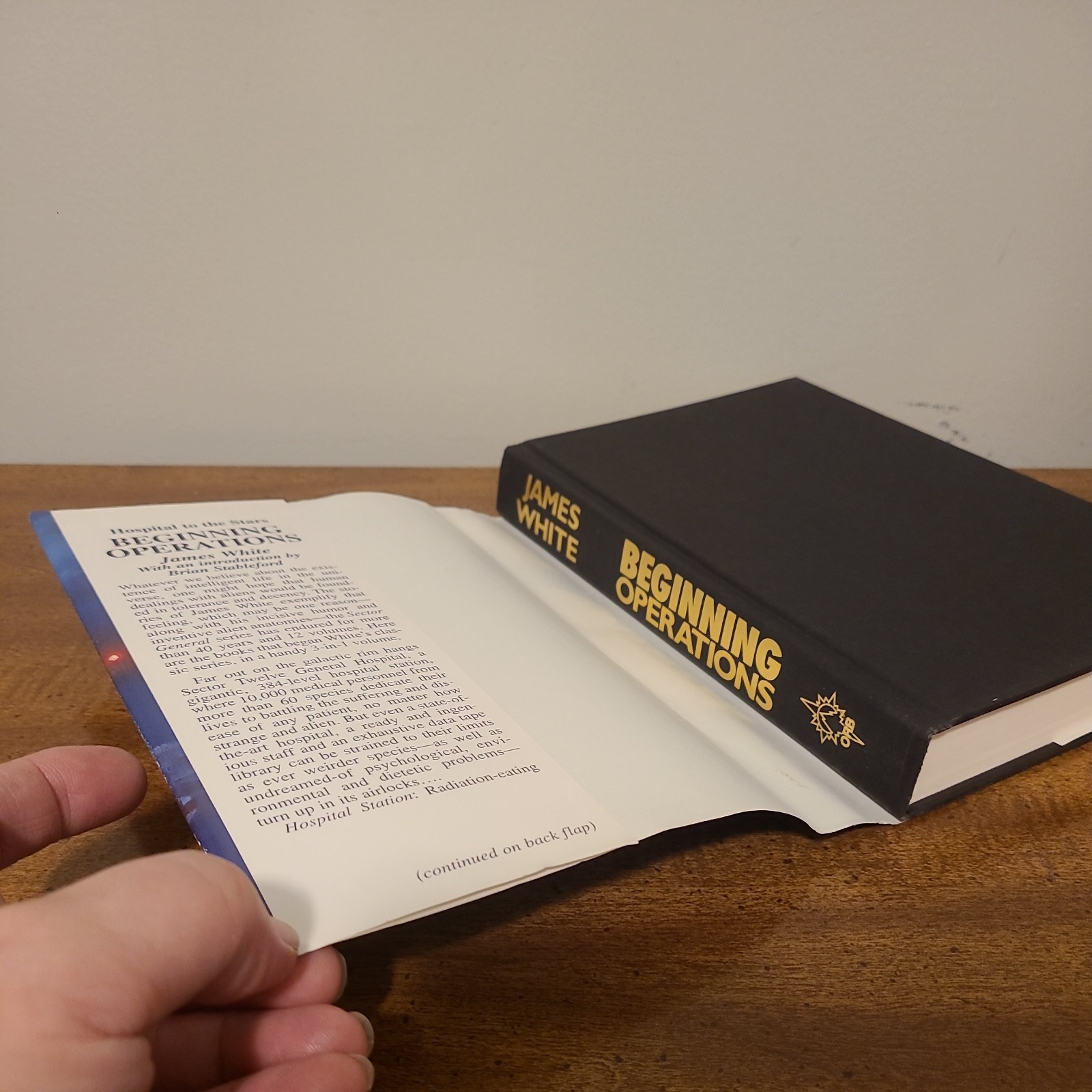 BEGINNING OPERATIONS A SECTOR GENERAL OMNIBUS By James White – Hardcover *Mint*