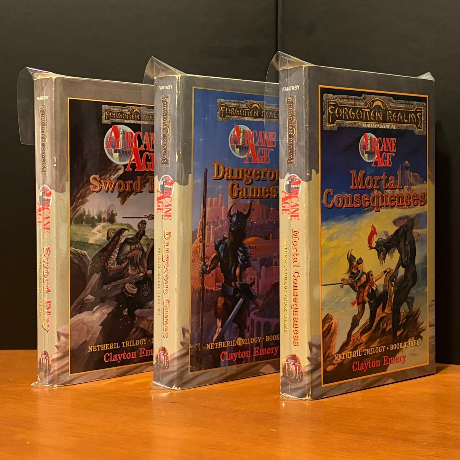 Forgotten Realms: Complete First Edition Netheril Trilogy Dungeons & Dragons Lot