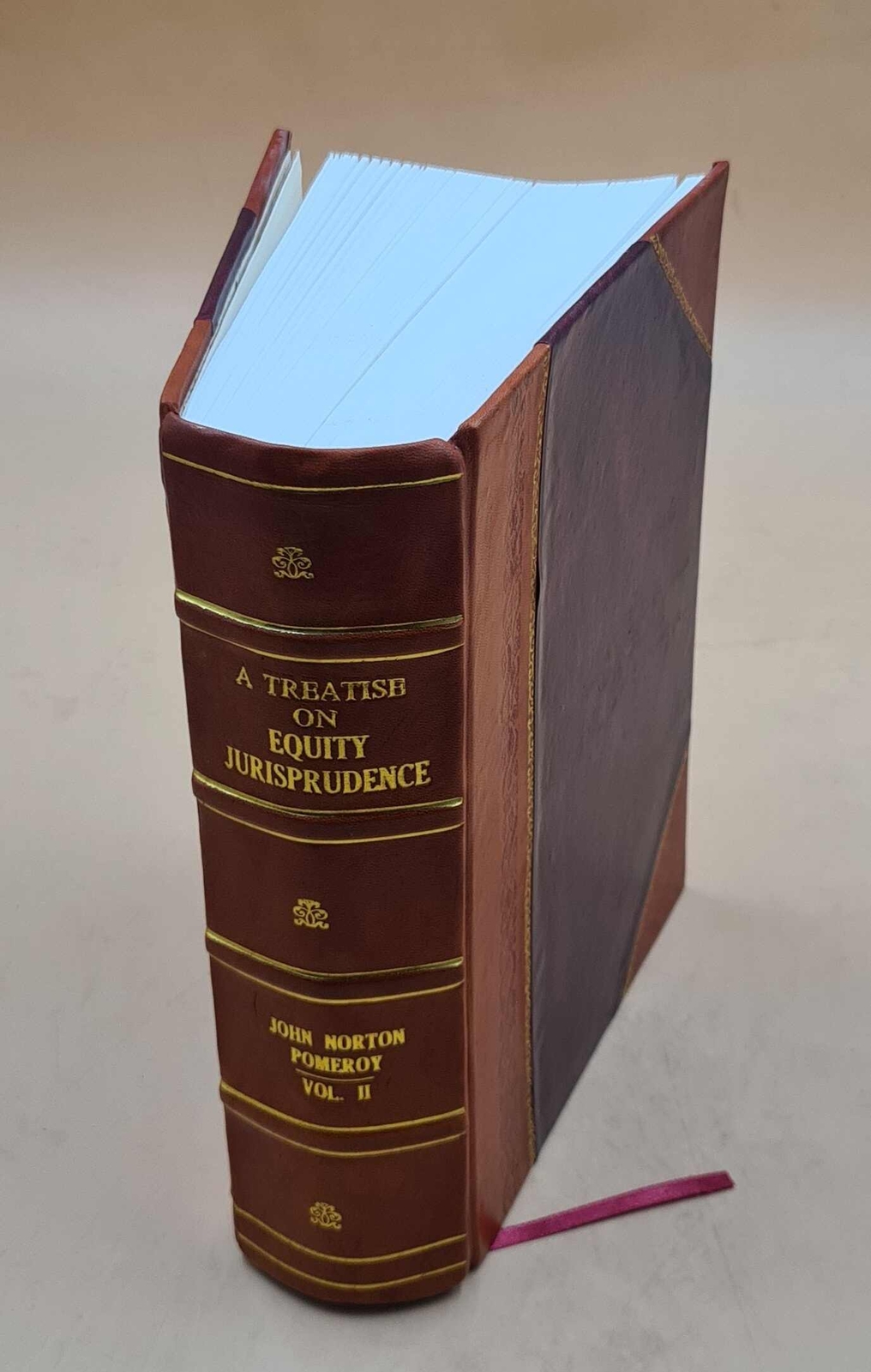 A Treatise On Equity Jurisprudence : As Administered In The Unit [Leather Bound]