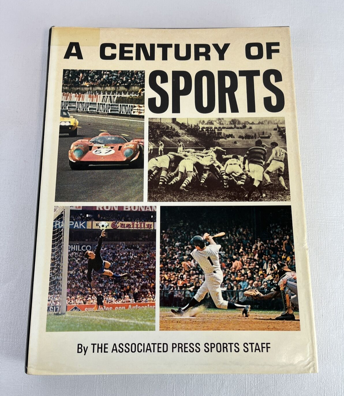 A Century Of Sports 1971 Jumbo Hardcover 434 Pages The Associated Press