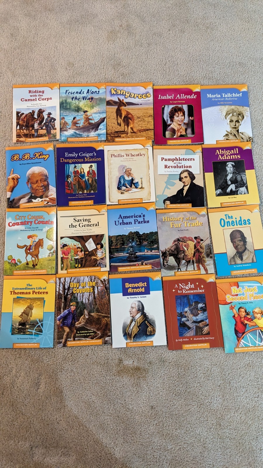 Lot of (147) Houghton Mifflin Leveled Readers Levels No Duplicates Books