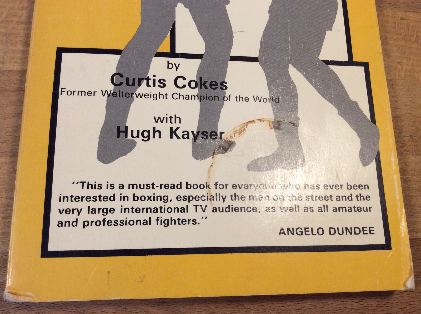 The Complete Book of Boxing, Curtis Cokes, Kayser, 1980 Paperback, Vintage