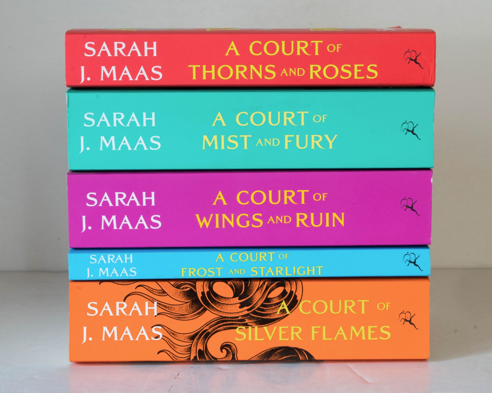 Sarah J. Maas COURT OF THORNS AND ROSES ACOTAR Complete Series Lot of 5 PB Books
