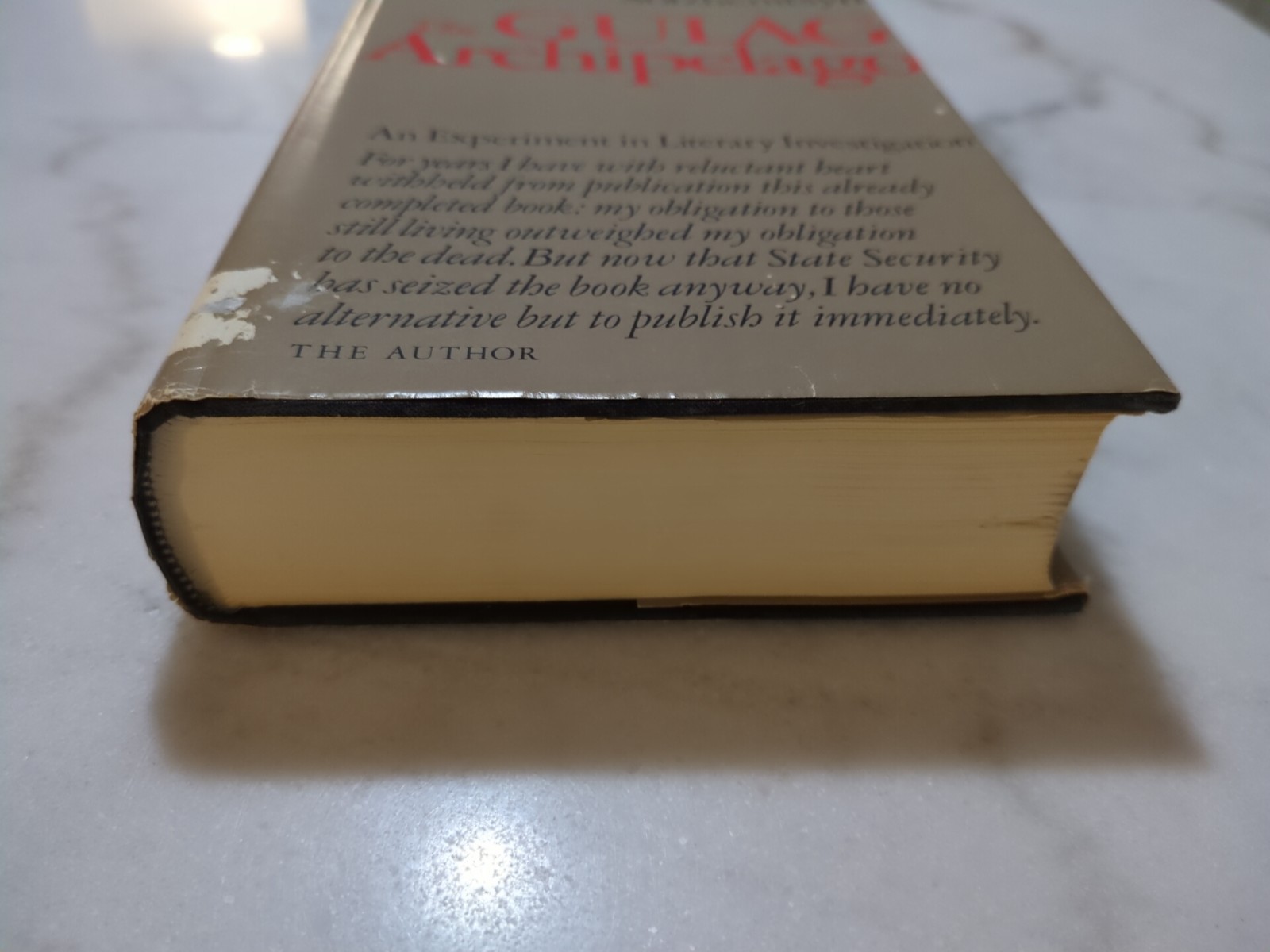 Gulag Archipelago 1918-1956 An Experiment in Literary Investigation 1st Edition